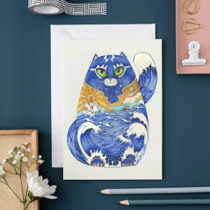Ships Cat Card