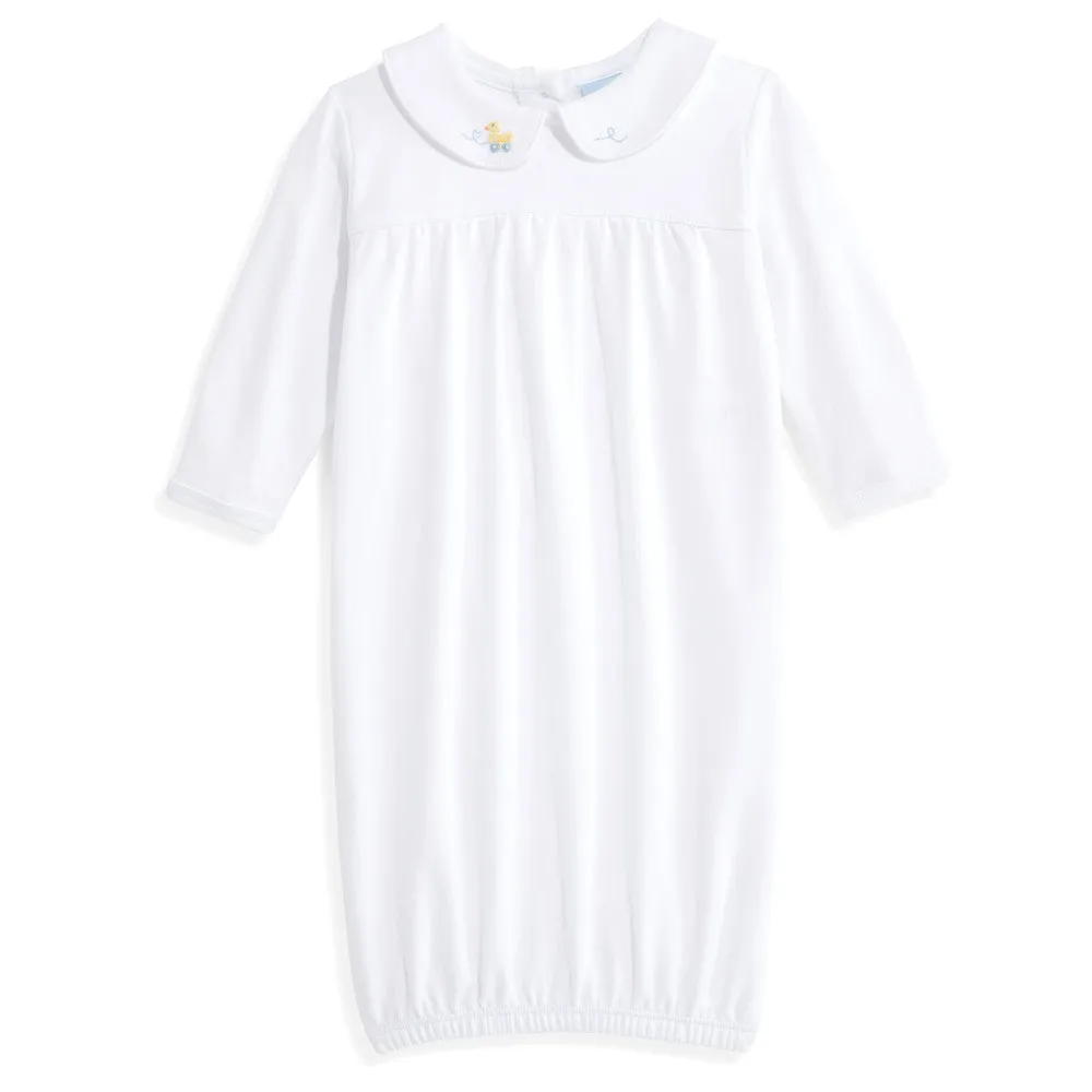 Simmons Pima Baby Sac -- White w/ Ducks