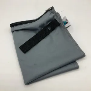 Size L: Planet Wise Grey Wet Bag
