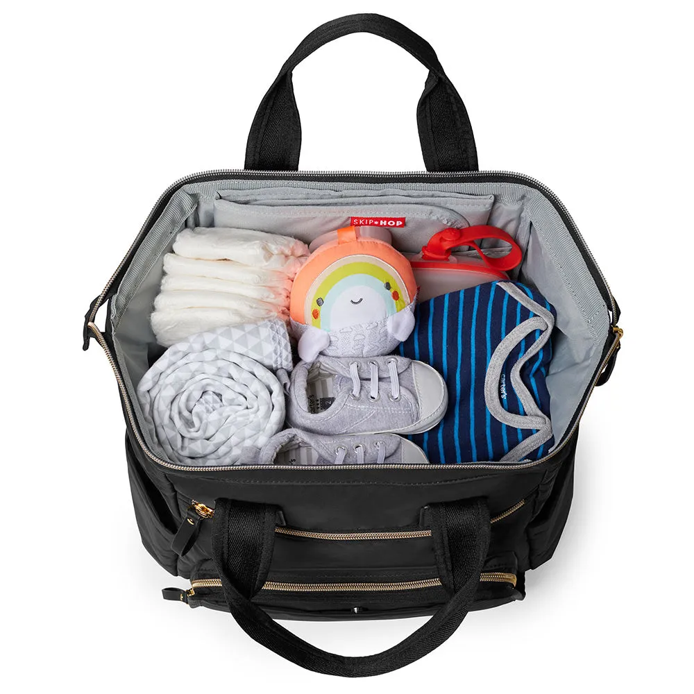 Skip Hop Main Frame Wide Open Backpack - Black