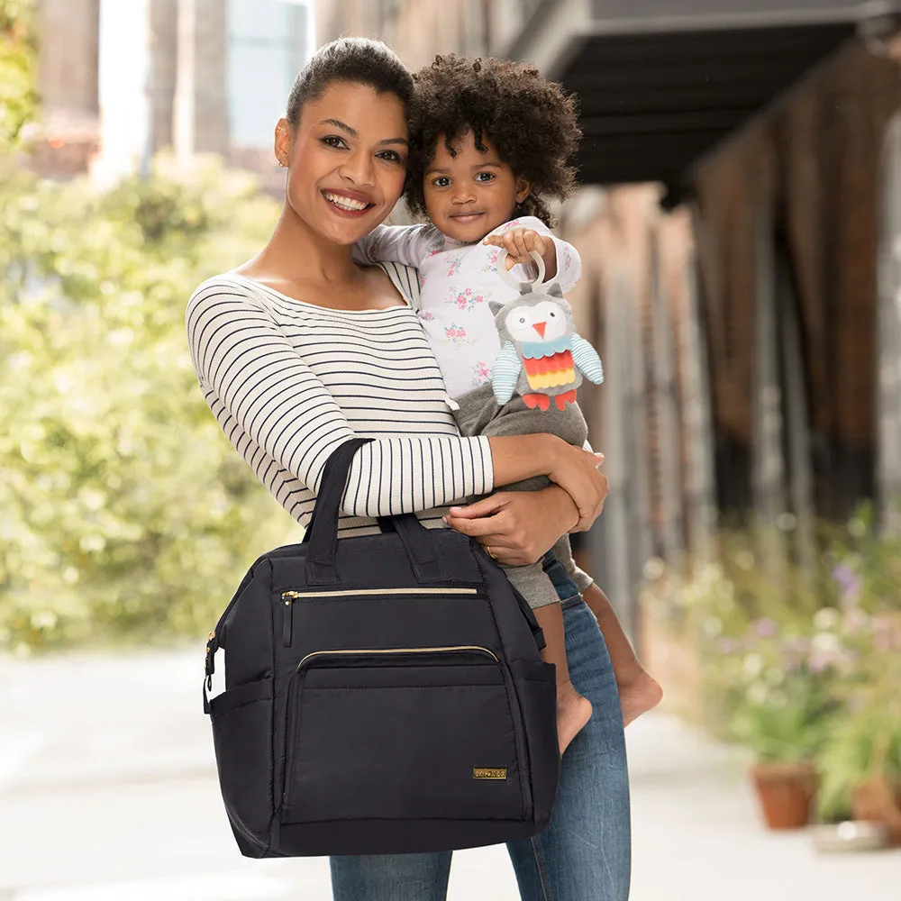 Skip Hop Main Frame Wide Open Backpack - Black