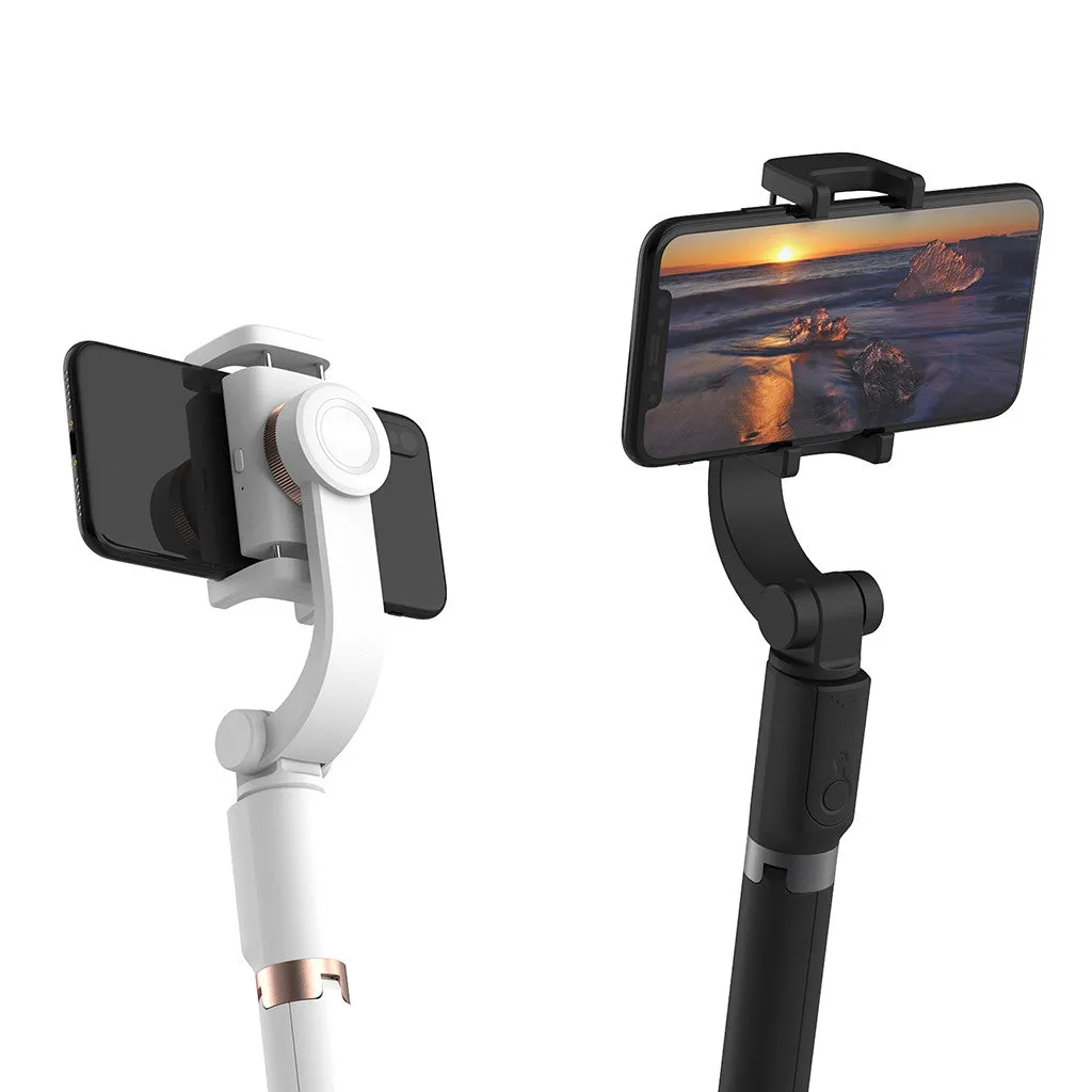 Smart Single Axis Stabilizer Stand Shockproof Head Selfie Camera Tripod Phone Stand black