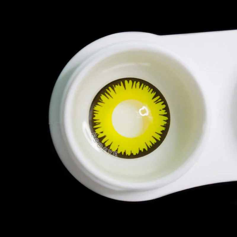 Solar Eclipse Halloween Contact Lenses Yearly