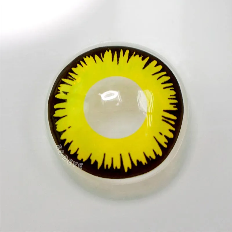 Solar Eclipse Halloween Contact Lenses Yearly