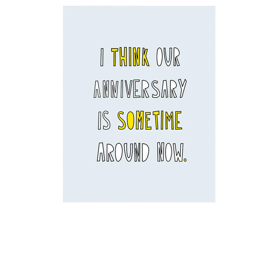 Sometime Around Now