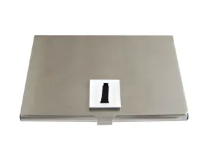 Square Leaning Tower of Pisa Business Card Holder