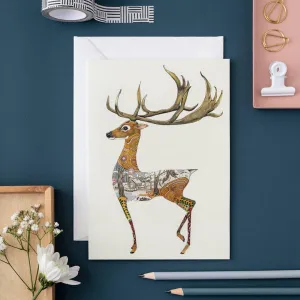 Stag Note Card