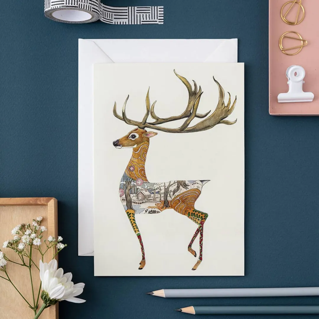 Stag Note Card