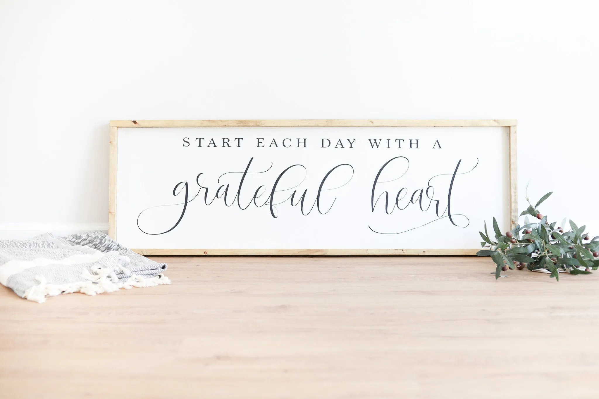 Start Each Day with a Grateful Heart