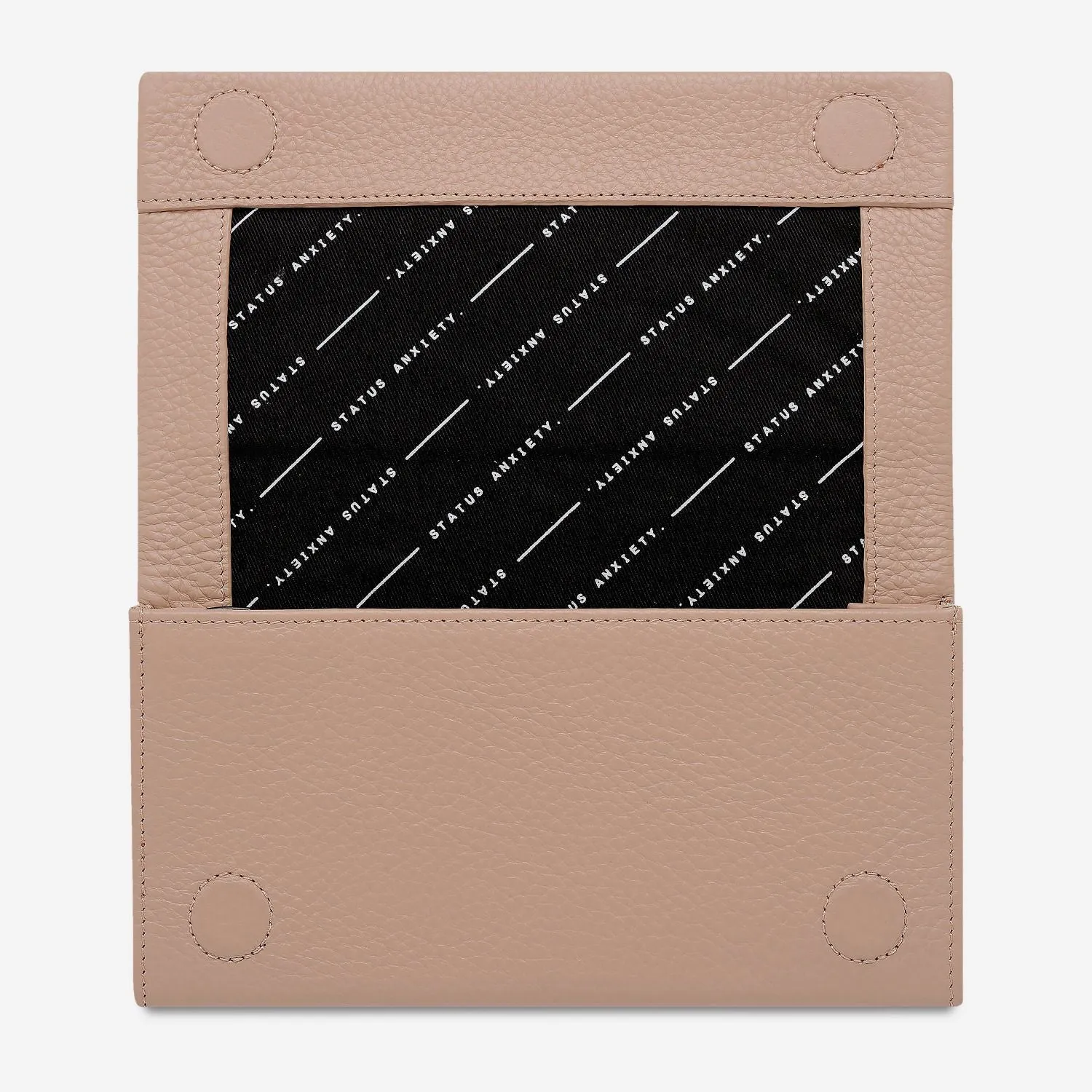 Status Anxiety Nevermind Leather Wallet