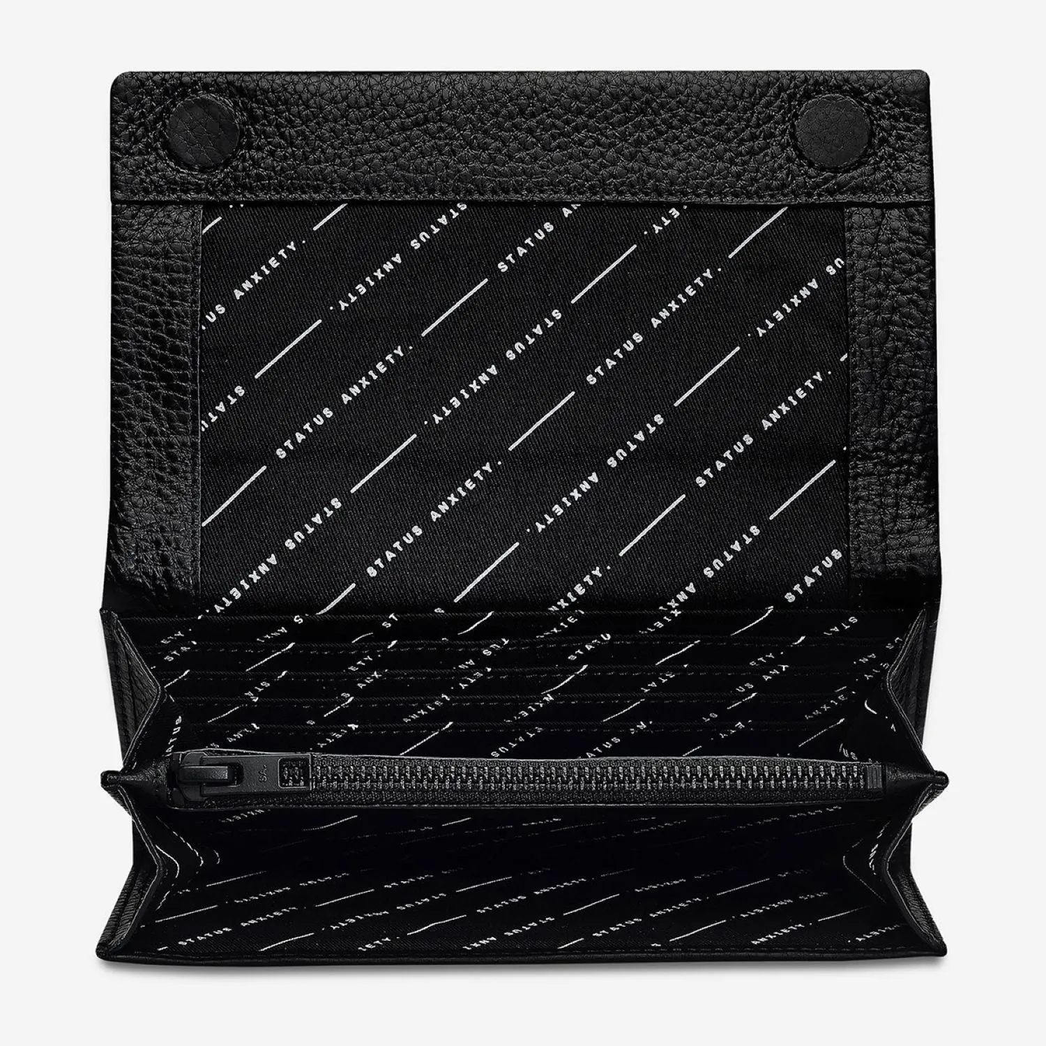 Status Anxiety Nevermind Leather Wallet