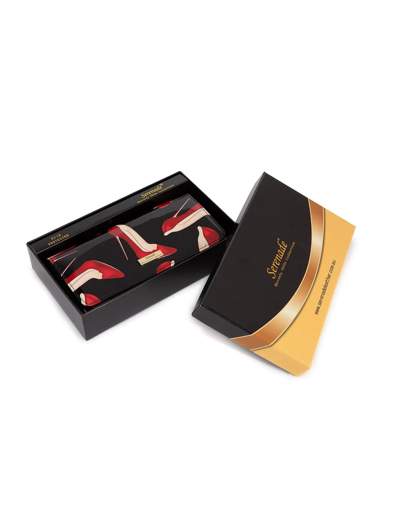 STILETTO LARGE LEATHER RFID WALLET- WSF1901