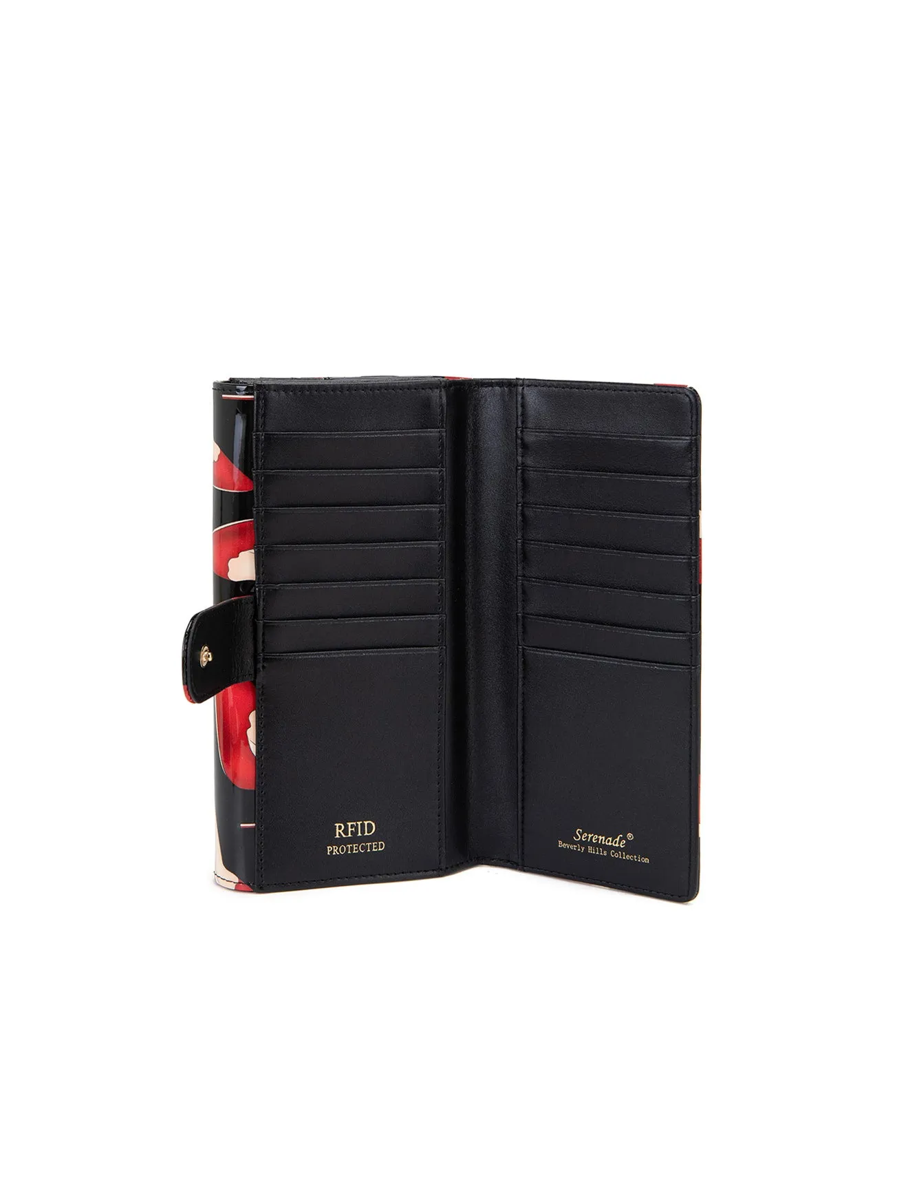STILETTO LARGE LEATHER RFID WALLET- WSF1901