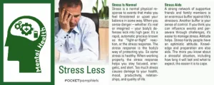 Stress Less Pocket Pamphlet - #403763