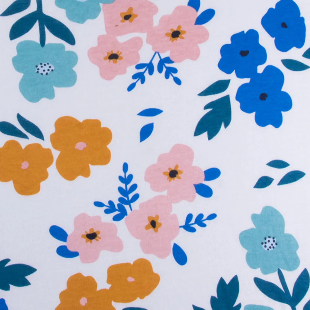 Summer Floral Changing Pad Cover