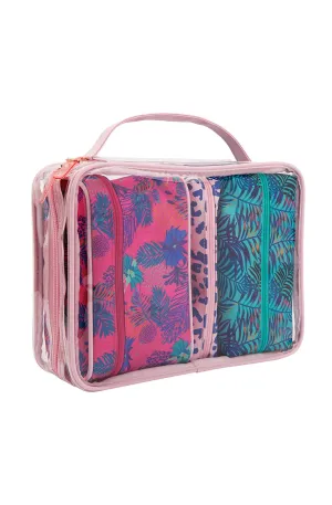 SUNNYLIFE Travel Bag Large Bloom Set of 4