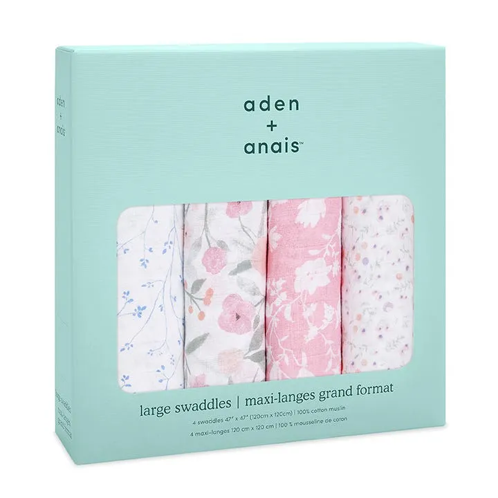 Swaddle 4 Pack | Ma Fleur
