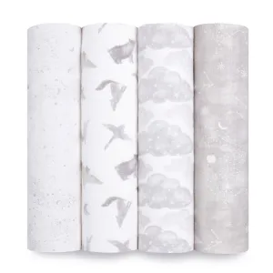 Swaddle 4 Pack | Map the Stars