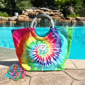 Swig Swirled Peace Loopi Tote Bag Cooler