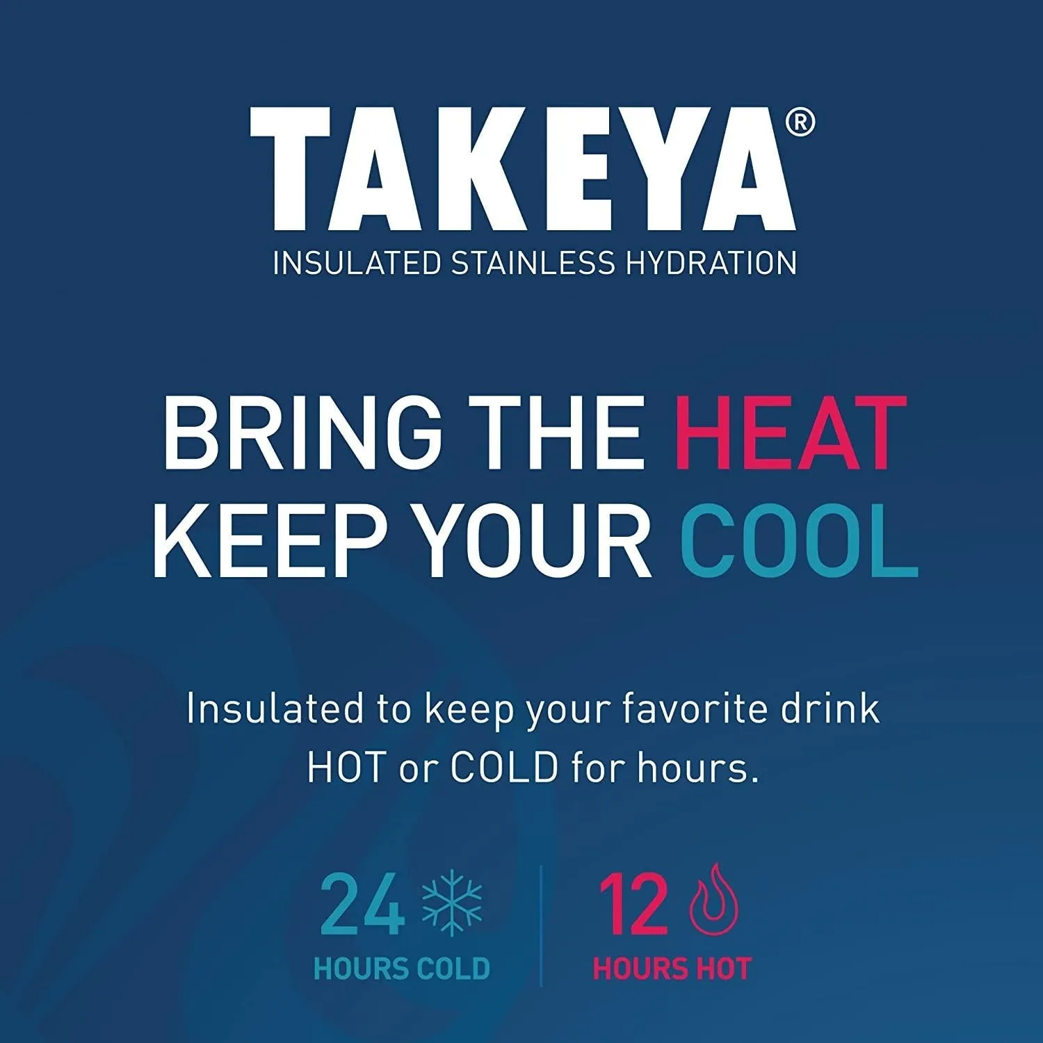 Takeya Wide Handle Spout Bottle, 64 Ounce, Onyx