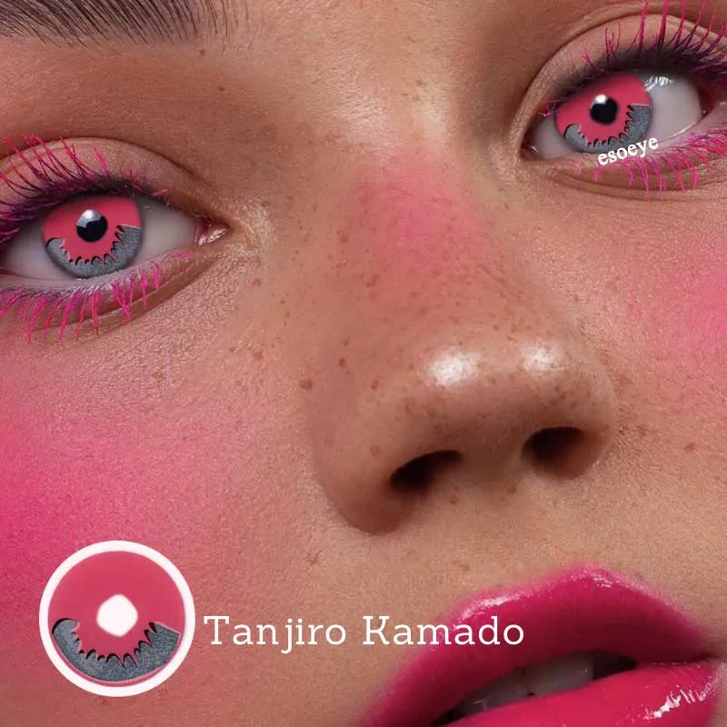 Tanjiro Kamado Cosplay Contact Lenses Yearly