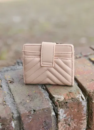 Tate Card Holder Wallet- Taupe