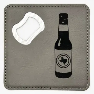Texas Longneck Bottle Opener/Coaster