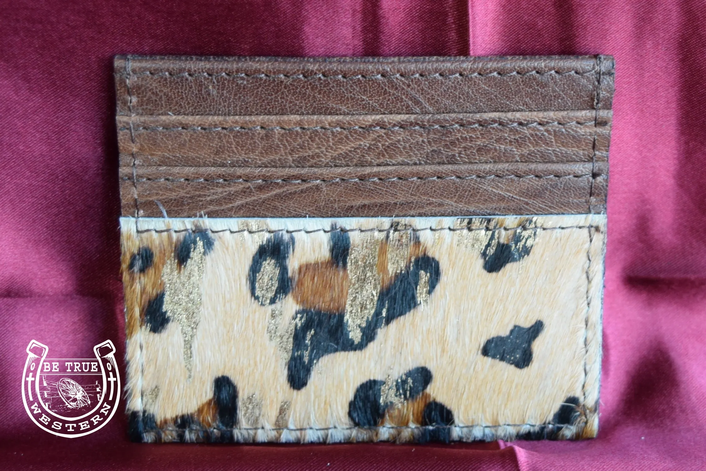 The American Darling Cow Print Credit Card Wallet (Multiple Colors)