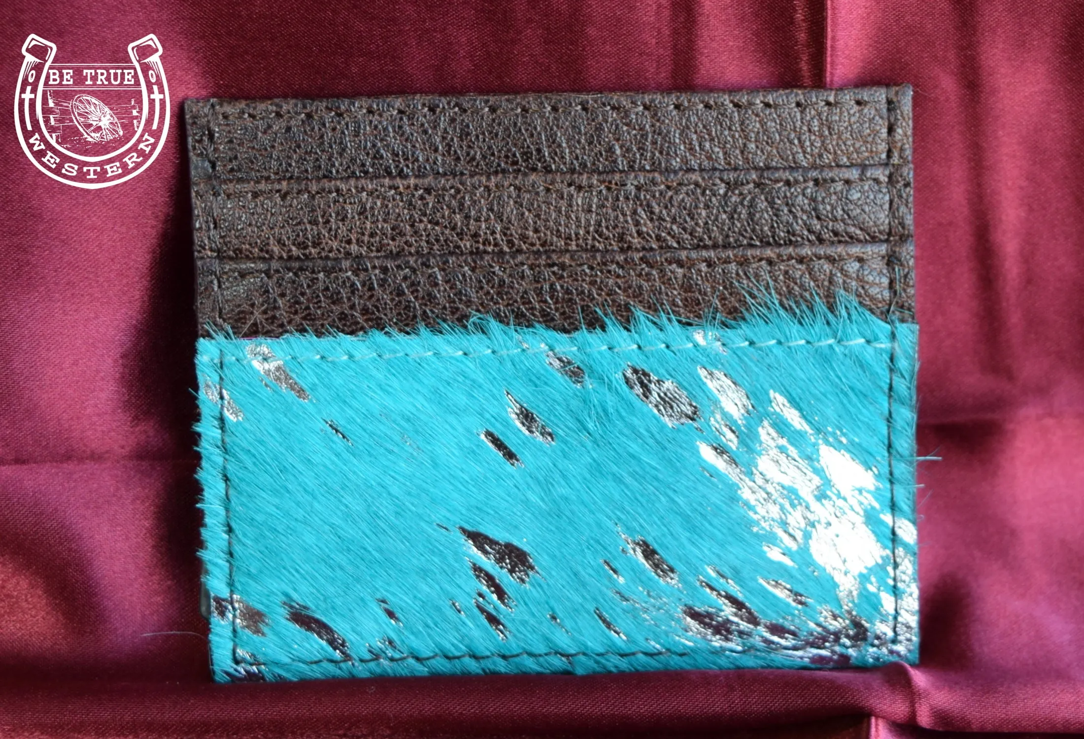 The American Darling Cow Print Credit Card Wallet (Multiple Colors)