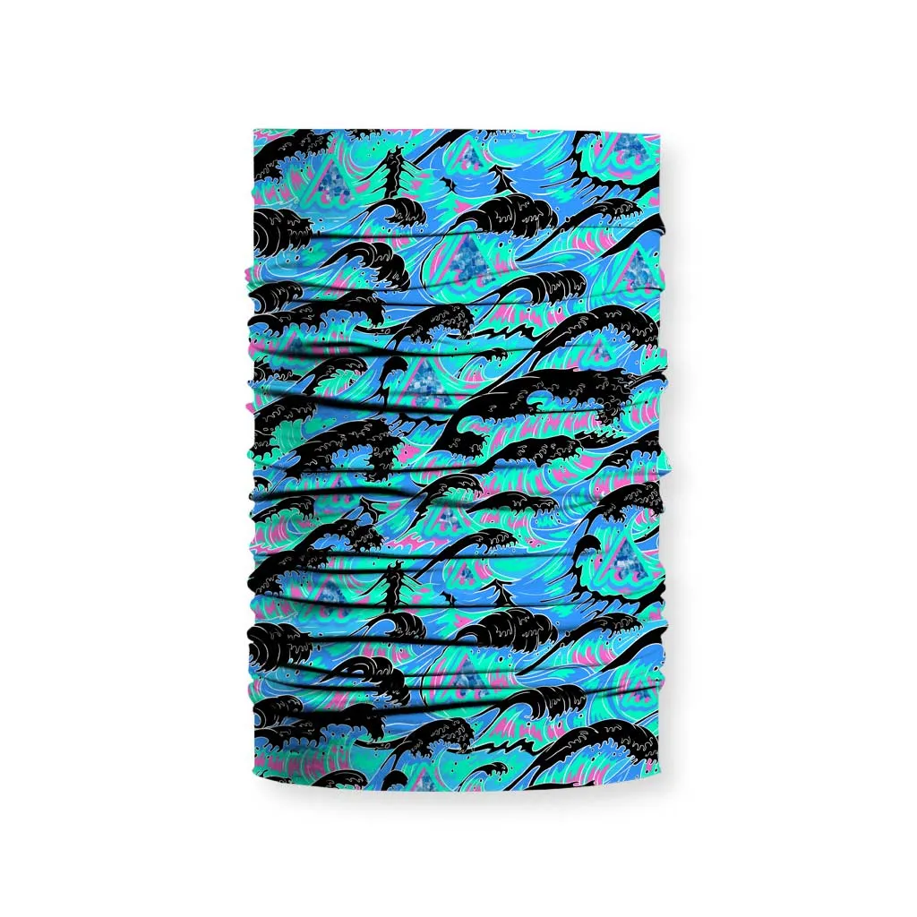 THE GREAT WAVE OF MEANING Neck Gaitor