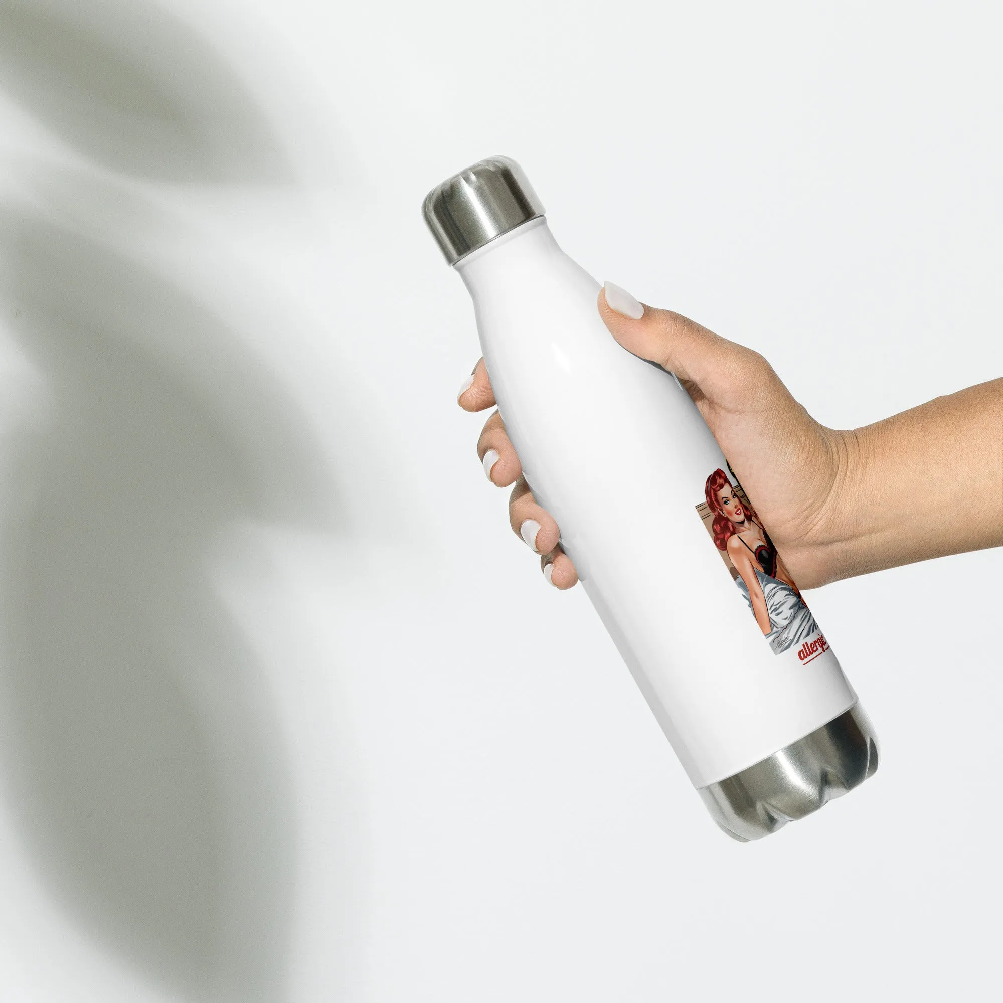 The Only Handcuffs I Like Are on My Bed – Stainless Steel Water Bottle