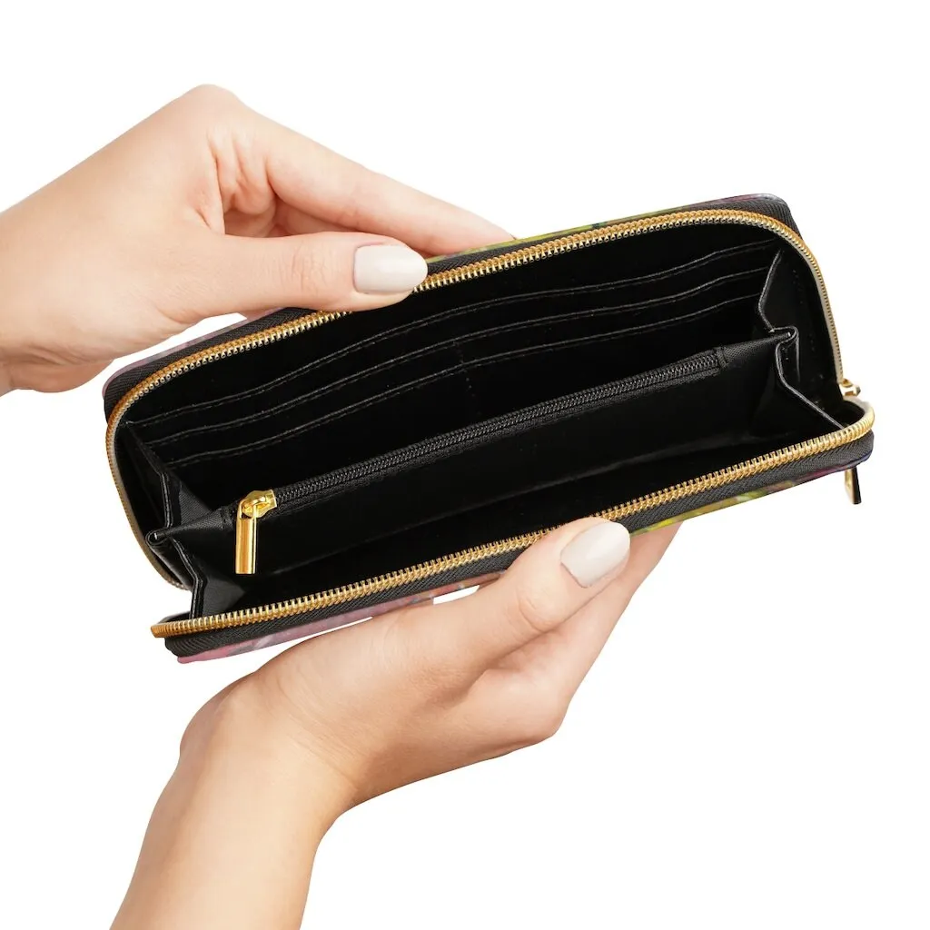 The Wave Zipper Wallet