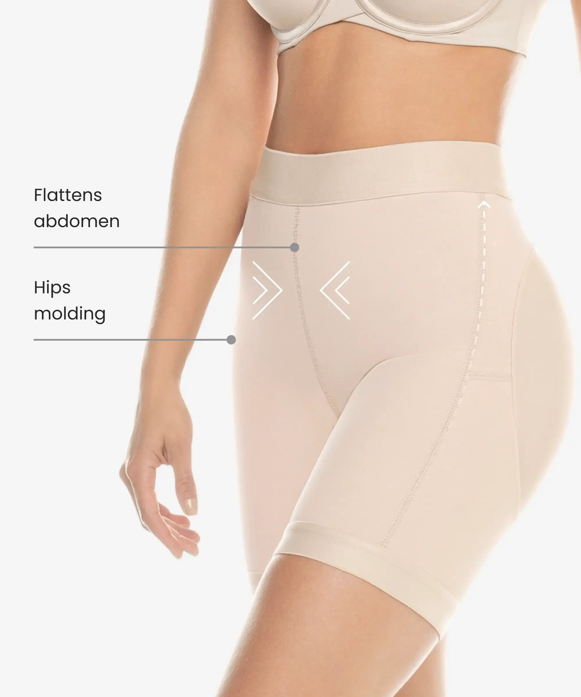 Thermal butt-lifting shorts - Style 256