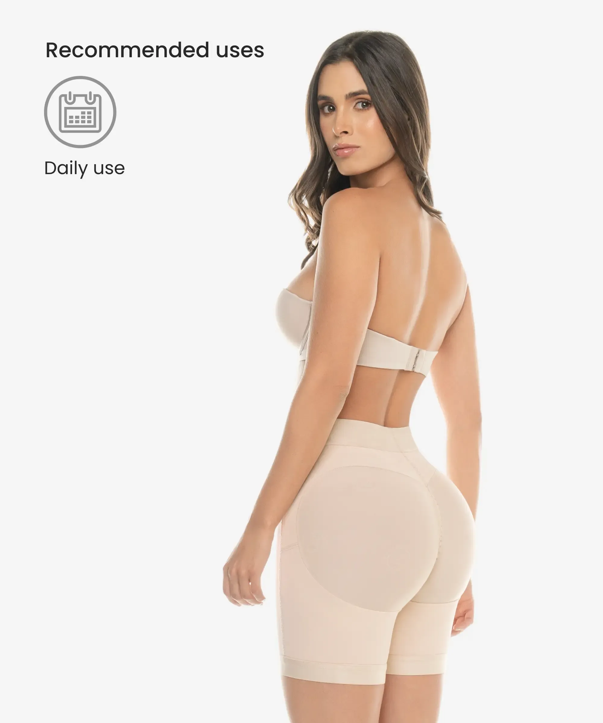 Thermal butt-lifting shorts - Style 256