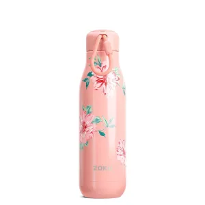 thinKitchen™ Zoku Stainless Steel Rose Petal Bottle, Pink, 750ml