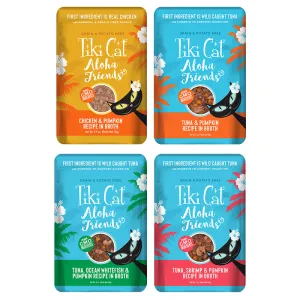 Tiki Cat Aloha Friends Pouched Food