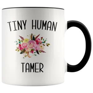 Tiny Human Tamer Mug Daycare Provider Gifts Funny Childcare Worker Coffee Cup