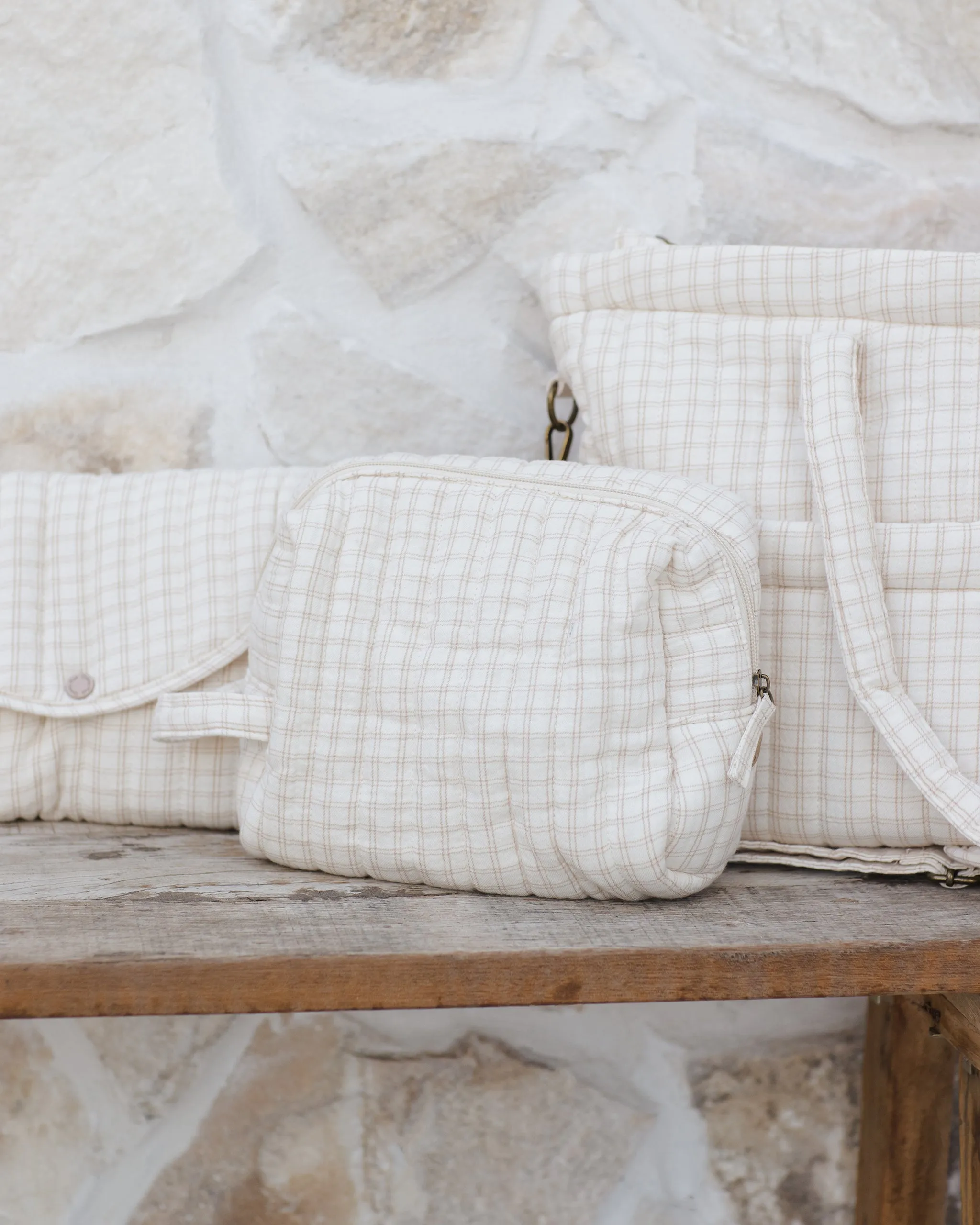 Toiletry Bag || Oat Check