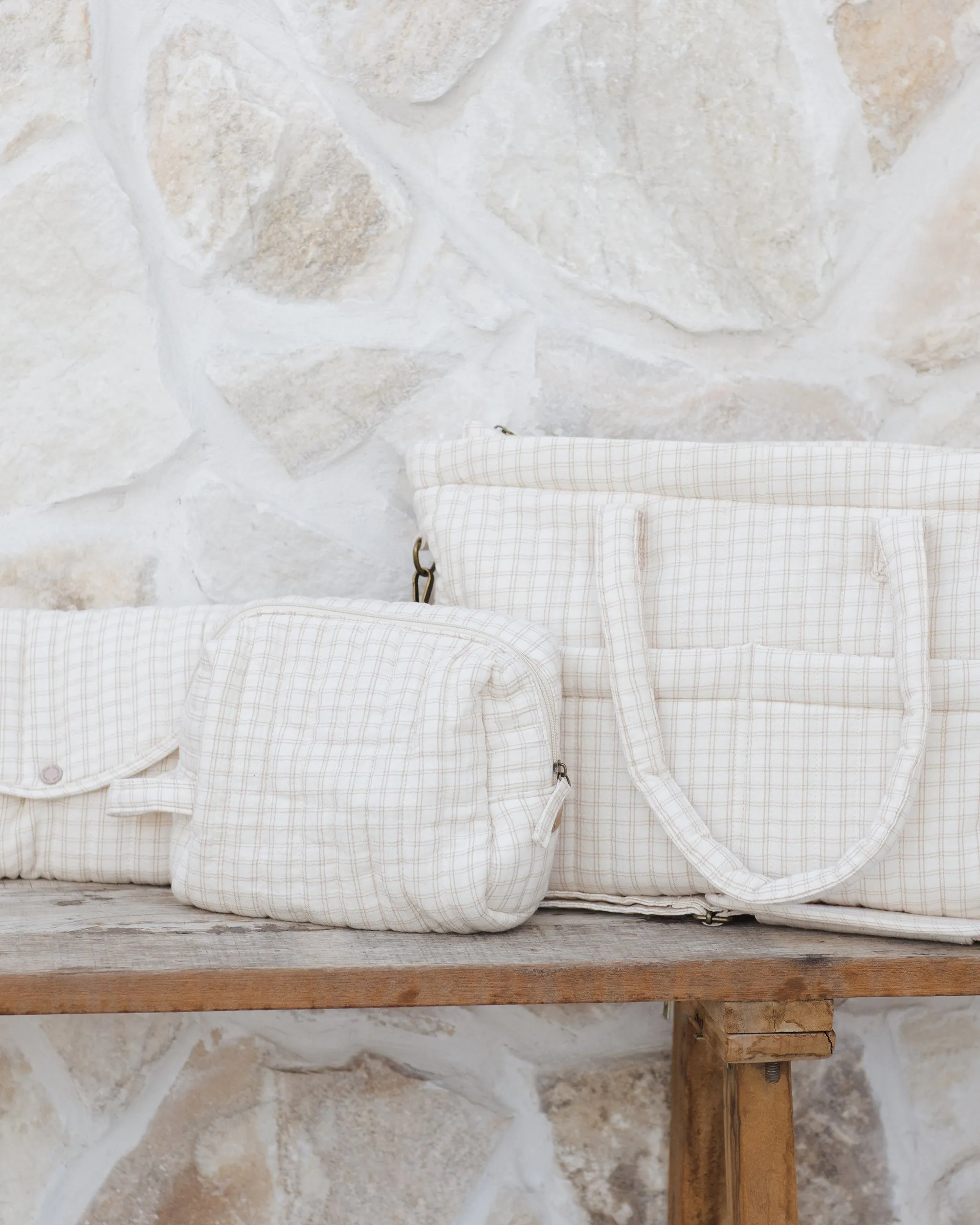 Toiletry Bag || Oat Check