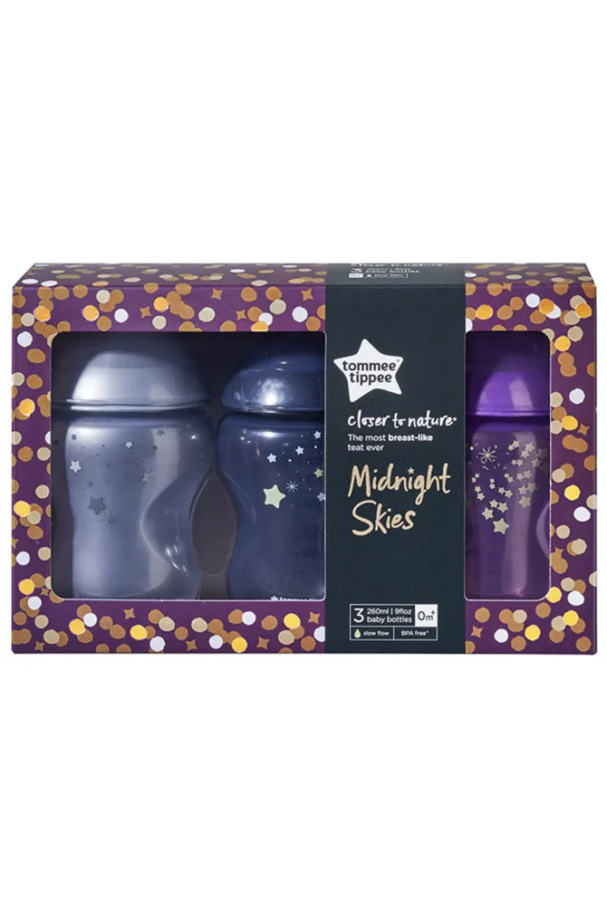 Tommee Tippee Closer To Nature Midnight Skies Bottles