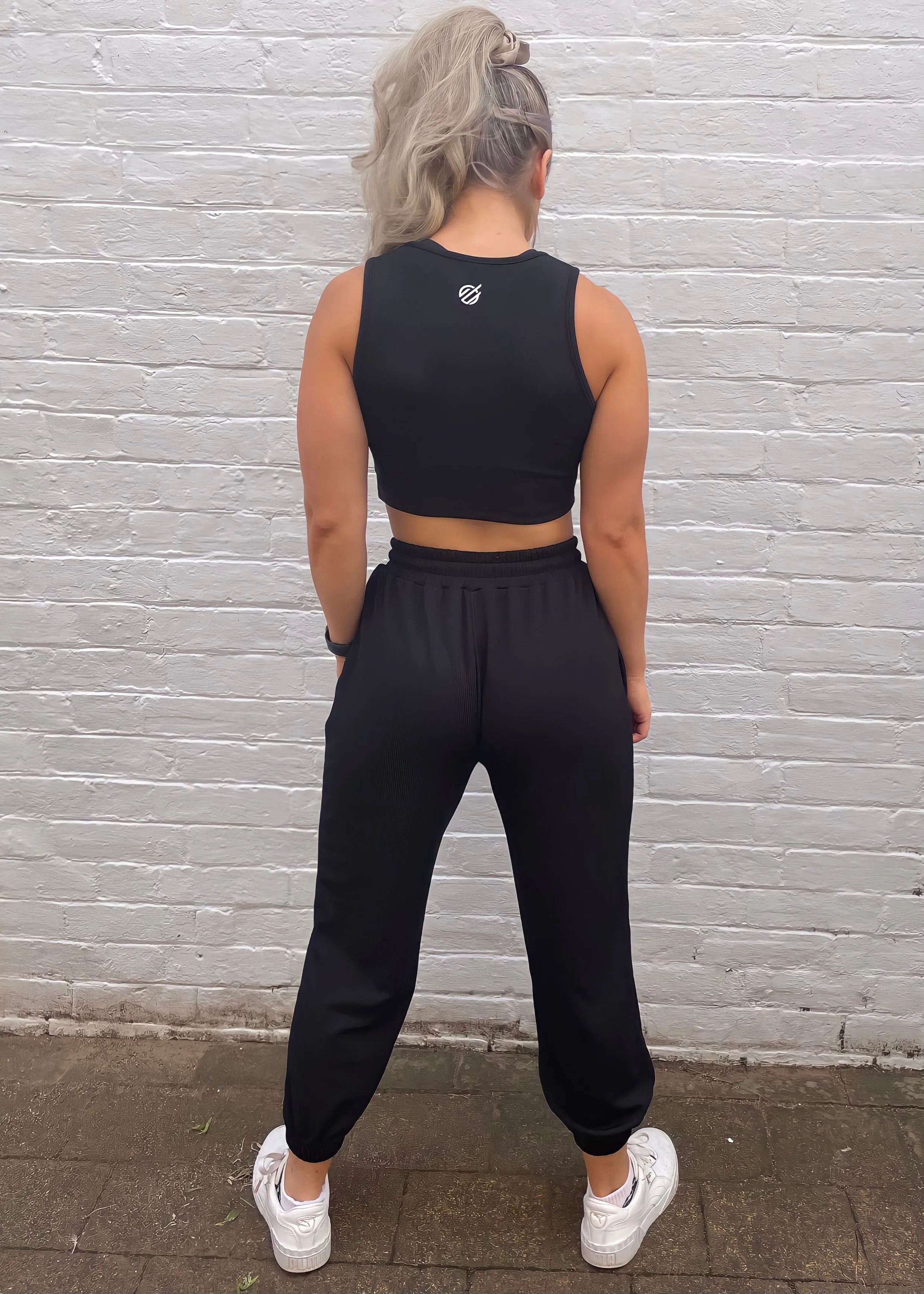 TRACK JOGGERS in BLACK