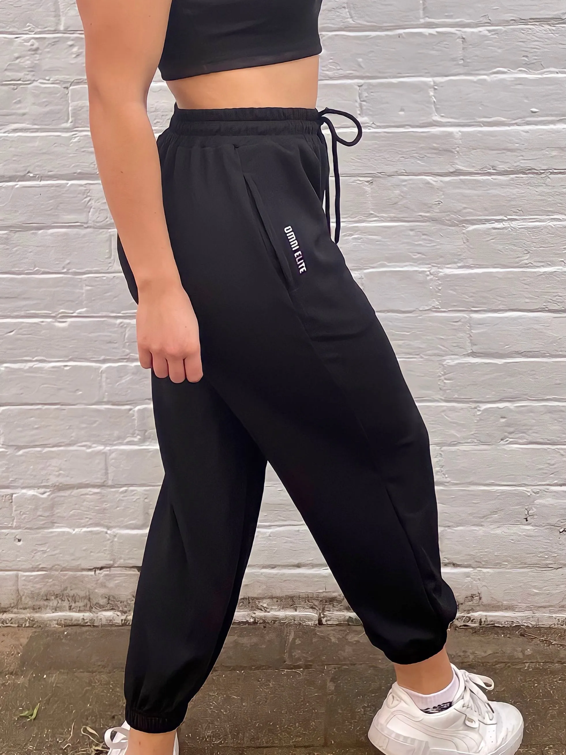 TRACK JOGGERS in BLACK