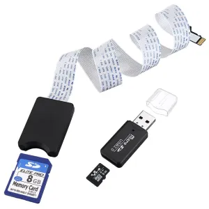 Transflash (TF) / Micro SD to SD Card Adapter - Extend the Life of Your 3D Printer's SD Card Slot