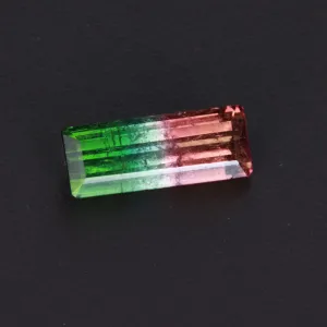 Tri-Color Tourmaline Gemstone 3.43 Carats