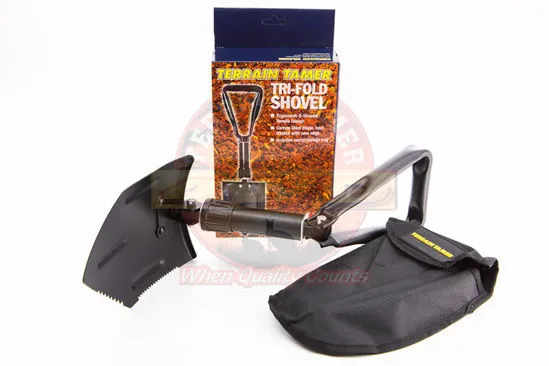 TRI-FOLD SHOVEL