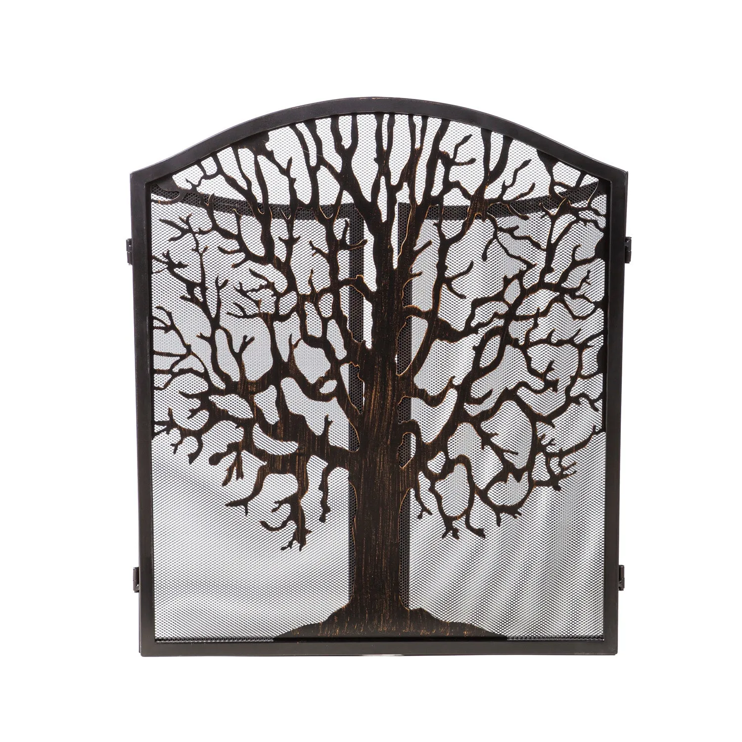 Tri Fold Tree of Life Firescreen,47m3502