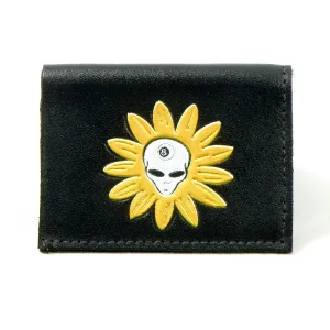 Tri-Fold Wallet - Alien/Flower