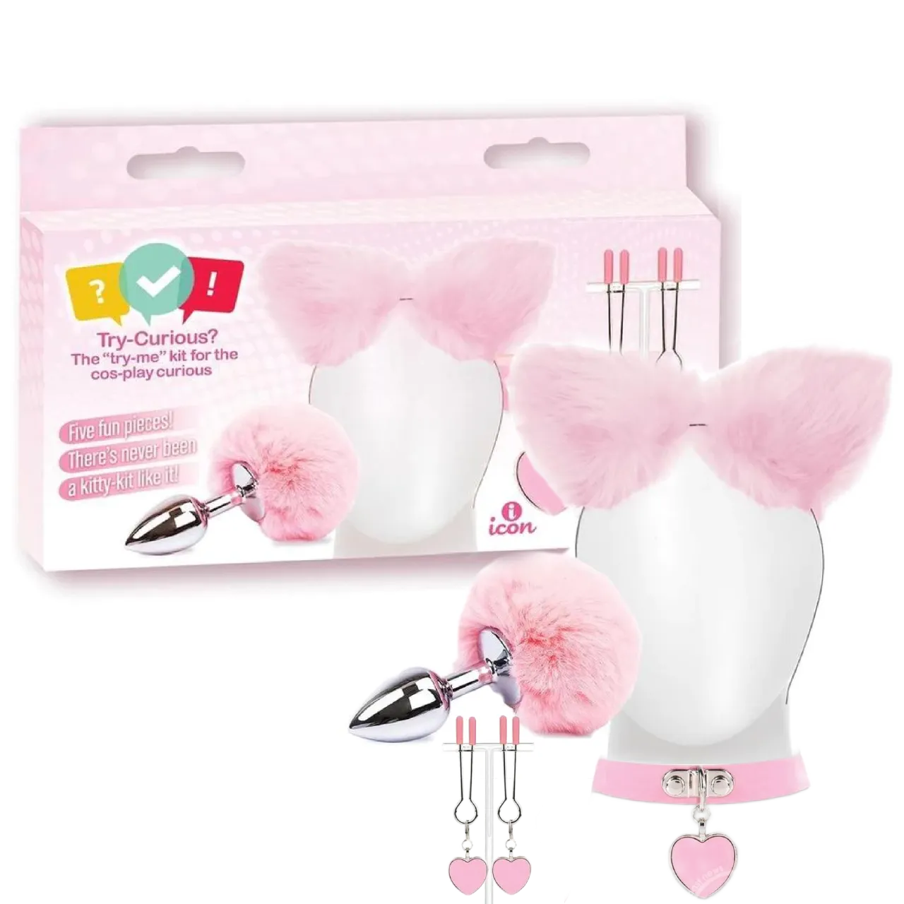 Try Curious Kitty Kit - Pink