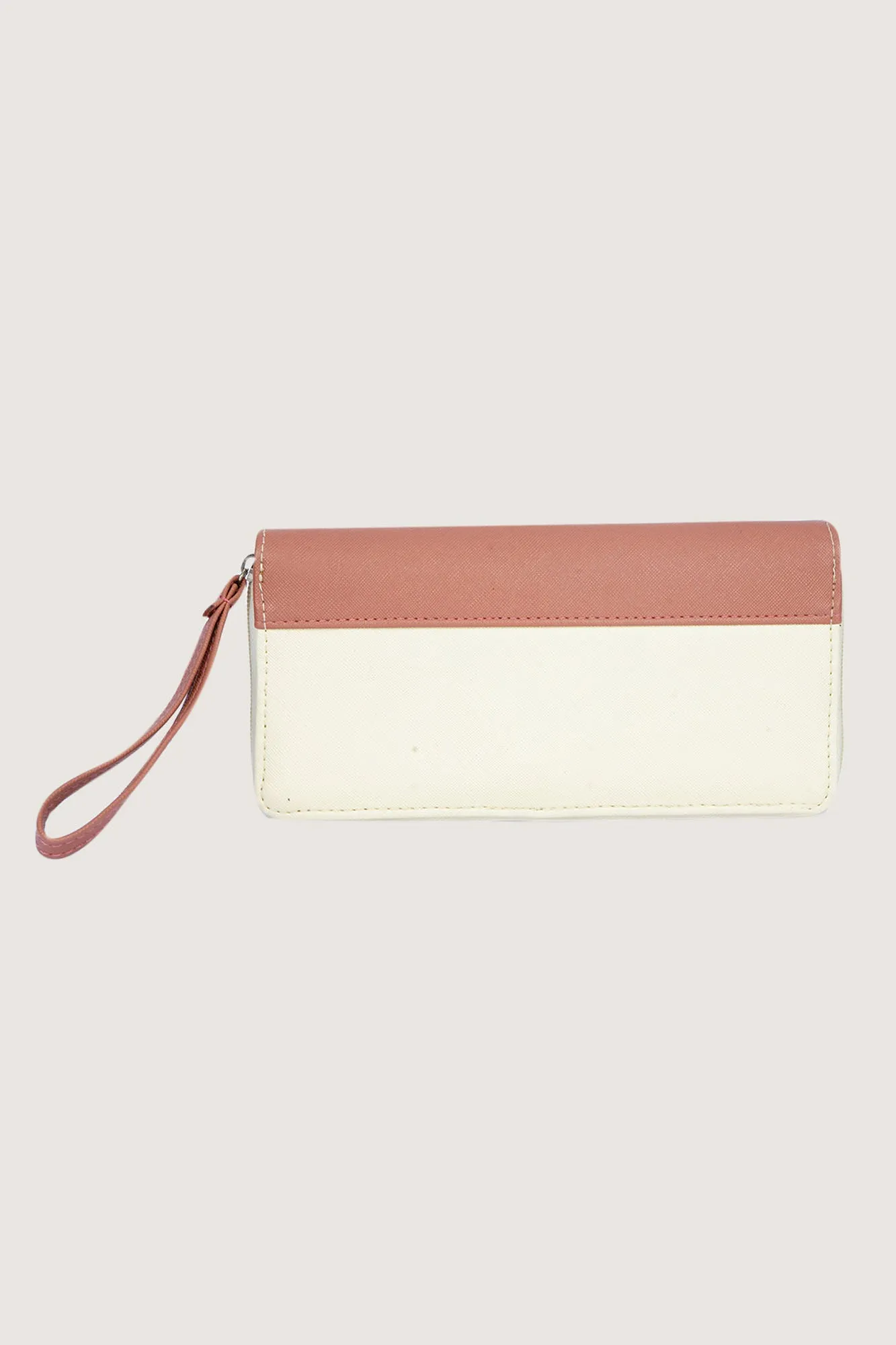 Two-Toned Long Wallet