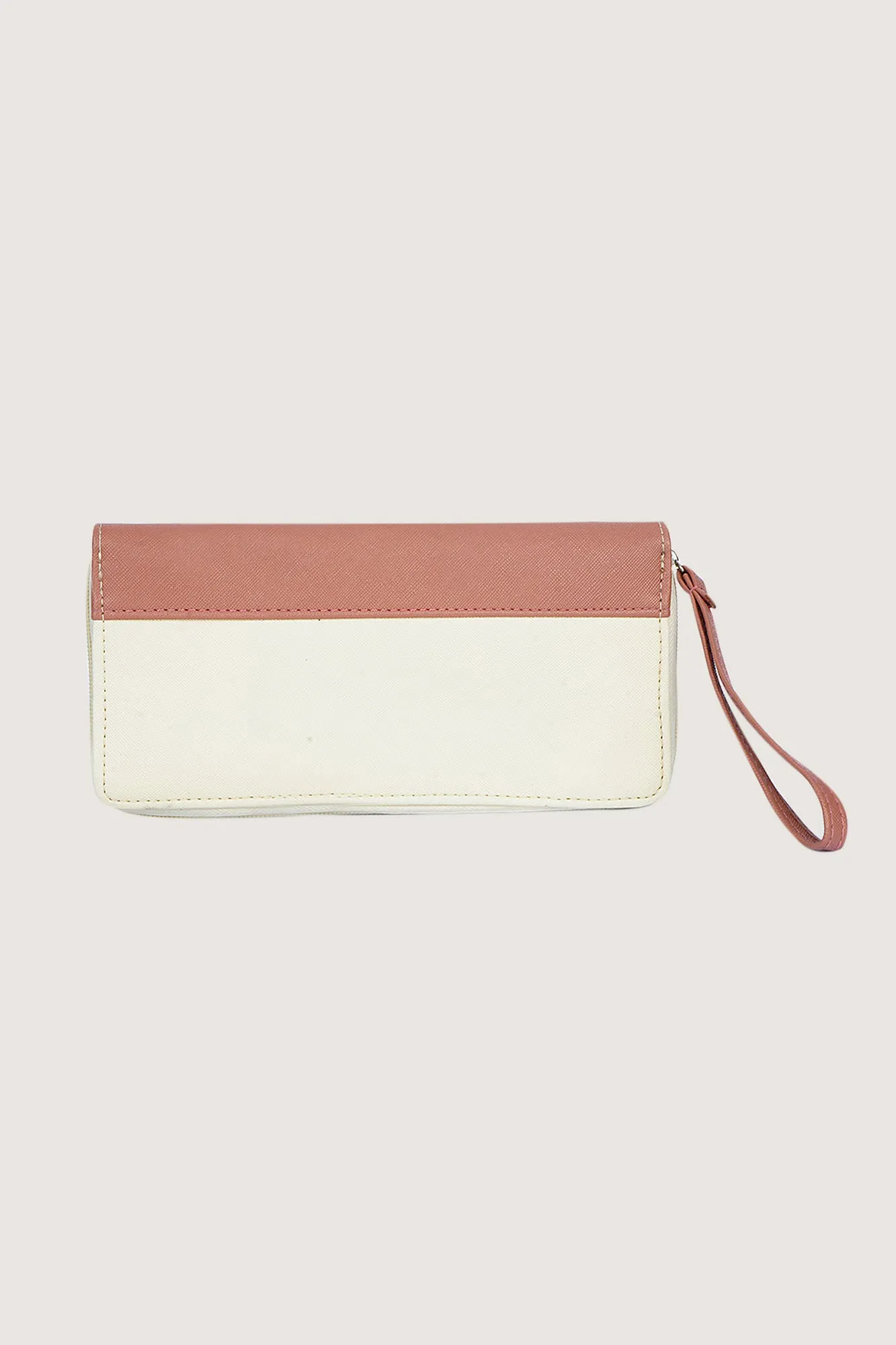 Two-Toned Long Wallet